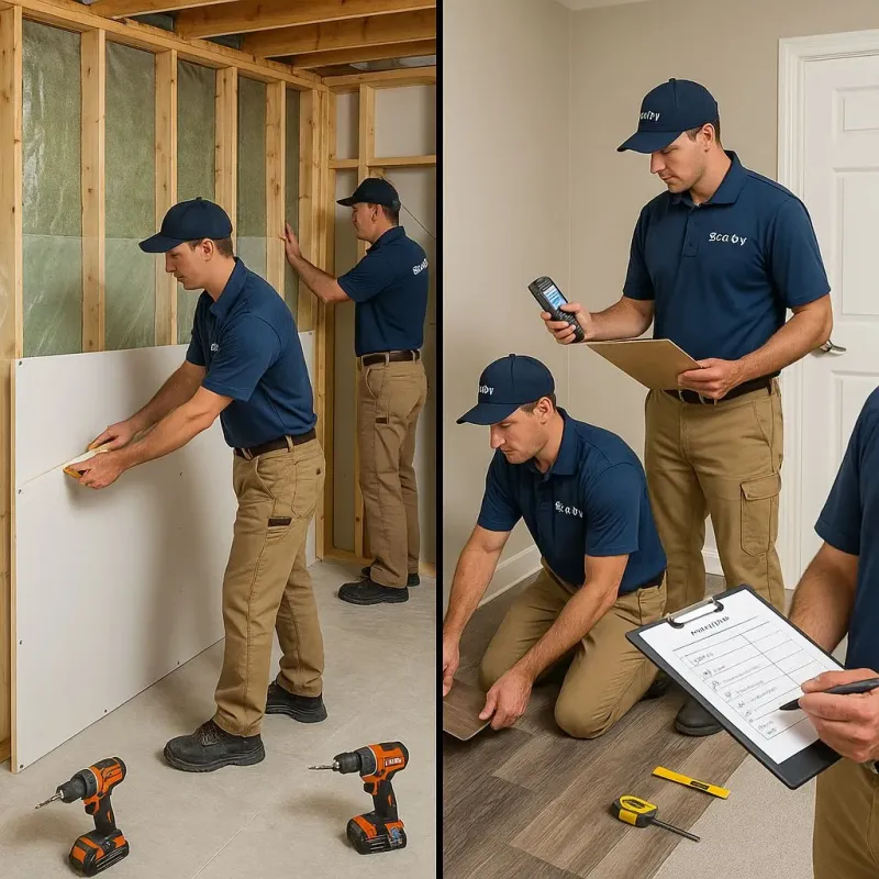 Repairs and Reconstruction process in Blawnox, PA